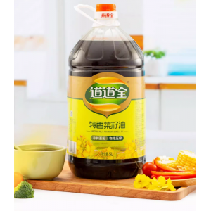道道全特香菜籽油滴滴浓香非转基因纯正食用油家用桶装菜油香浓